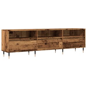 vidaXL Meuble TV vieux bois 150x30x44 5 cm bois d'ingénierie
