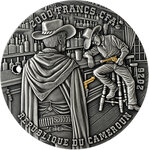 Monnaie SALOON DUEL Wild West 2 Oz Argent 2000 Francs Cameroon 2026 (PRÉCOMMANDE)