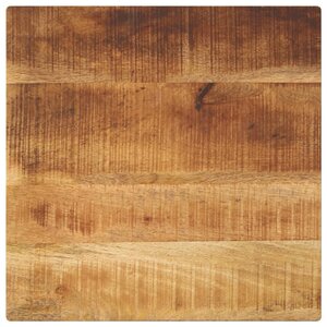 vidaXL Dessus de table 60x60x3 8 cm carré bois massif de manguier brut