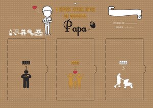 Calendrier de l'après naissance papa