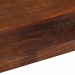 vidaXL Dessus de table 70x70x2 5 cm carré bois massif de récupération