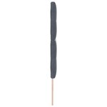 Headboard LED vidaXL Gris Foncé 100 cm Velours