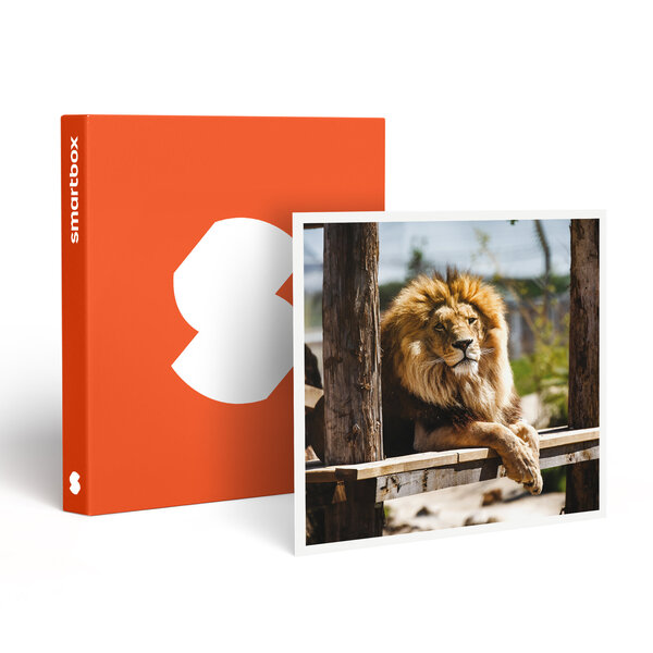 SMARTBOX - Coffret Cadeau Tanière Zoo Refuge : immersion avec les carnivores ou les éléphants pour 1 personne -  Multi-thèmes