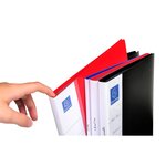 Porte vues A4 40 vues UPLINE Opaque noir EXACOMPTA