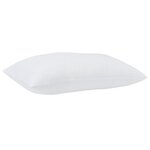 vidaXL Duvet avec Oreiller 2 Pièces Blanc 140 x 200 cm Microfibre