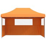 vidaXL Tente de fête 292 x 440 x 315 cm Orange Tissu Oxford