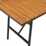 vidaXL Ensemble de Canapé de Jardin de 2 Pièces avec Coussins Noir Poly Rotin