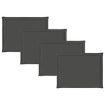 vidaXL Coussins de siège et de dos Polyester