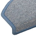 vidaXL Tapis d'escalier auto-adhésifs 15 pièces 80 x 24 5 x 3 5 cm