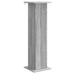vidaXL Support de Plante Sonoma gris 30 5 x 30 x 100 5 cm