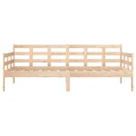 vidaXL Lit de jour sans matelas bois de pin massif 90x190 cm