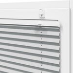 vidaXL Store plissé gris clair 70x100 cm largeur du tissu 69 4 cm