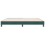 vidaXL Sommier à lattes de lit sans matelas 180x210 cm velours