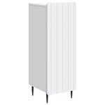 vidaXL Buffet Blanc 34 5 x 33 x 92 cm Bois d'ingénierie