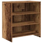 vidaXL Buffet 3 Pièces Bois ancien 70 x 41 x 75 cm Bois d'ingénierie
