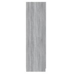 vidaXL Garde-robe Sonoma gris 80x52x180 cm Bois d'ingénierie