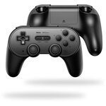 Manette Gamepad Bluetooth noire 8Bitdo SN30 Pro+ Black Edition pour Switch