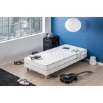 Matelas mousse confort ferme Kiva 90 x 190 x 16 cm