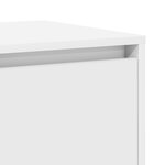 vidaXL buffet blanc Blanc Bois 135 x 41 x 75 cm Buffet blanc