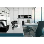 Module De Classement Big Box Plus 5 Tiroirs Glossy - Blanc Brillant - Exacompta