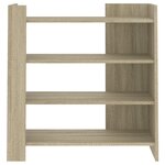 vidaXL Buffet chêne sonoma 73 5x35x75 cm bois d'ingénierie