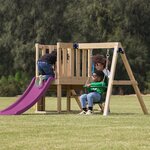 Mini Aire de jeux - Toboggan violet - Timo