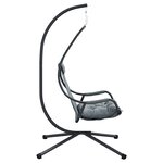 vidaXL Chaise suspendue Anthracite 94 x 107 x 196.5 cm Acier
