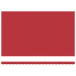 Store rétractable automatique vidaXL avec LED rouge 500x300 cm