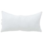 vidaXL Oreillers 2 Pièces Blanc