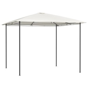 vidaXL Belvédère 3x3x2 6 m Crème 160 g/m²