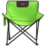 vidaXL Chaise de camping avec poche pliable lot de 2 vert
