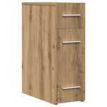 Armoire de pharmacie vidaXL en chêne fait main 20x45 5x60 cm en bois d'ingénierie