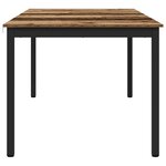 vidaXL Table de salle à manger / Table de repas Bois d'ingénierie