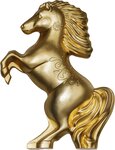 Monnaie WILD HORSE Lunar Year Gilded 1 Oz Argent 1000 Togrog Mongolia 2026 (PRÉCOMMANDE)