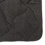 vidaXL Couette d'été 135 x 200 cm Été Anthracite Respirant