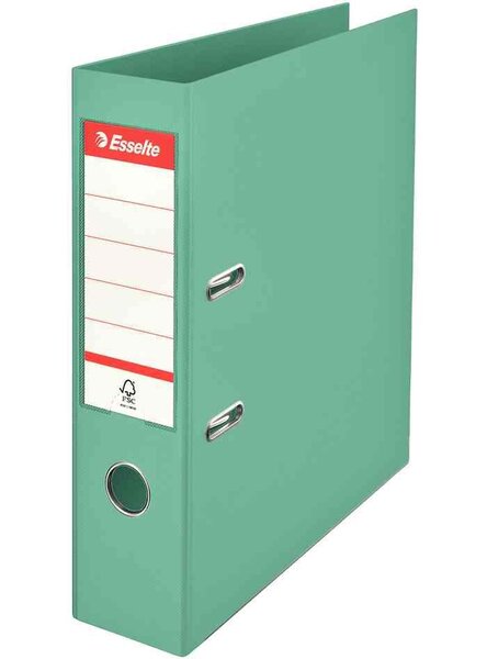 Classeur en plastique Colour'Ice  A4  75 mm  vert ESSELTE