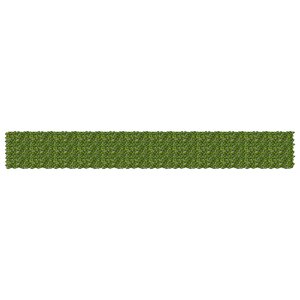 vidaXL Écran de balcon avec feuilles Vert et jaune 600 x 75 cm