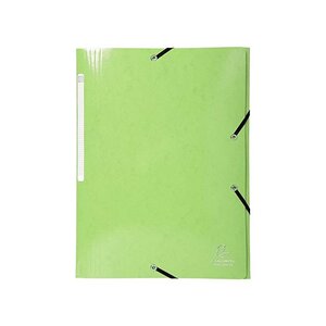 Chemise à élastique 3 Rabats IDERAMA Maxi Capacité Carte 600g pelliculée Coloris Aléatoire EXACOMPTA