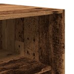vidaXL Garde-robe vieux bois 100x50x200 cm bois d'ingénierie