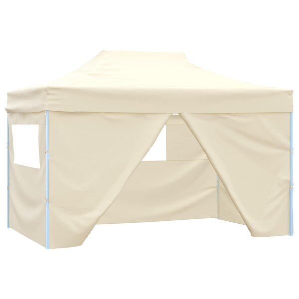 vidaXL Tente de fête Crème 280 x 410 x 315 cm Tissu Oxford