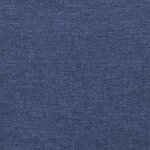 vidaXL Tête de lit Bleu 90x5x78/88 cm Tissu