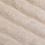 vidaXL Couvertures à jeter 6 Pièces Beige 240 x 220 cm Toison