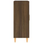 vidaXL Buffet Chêne marron 69 5x34x90 cm Bois d'ingénierie