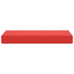 vidaXL Coussin de Siège d'Extérieur Rouge 80 x 40 x 8 cm
