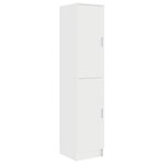 vidaXL Buffet Blanc Bois d'ingénierie Modéré Buffet Rectangulaire