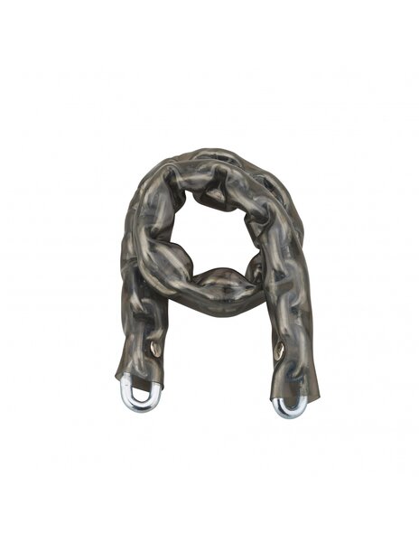 THIRARD - Chaîne acier cémenté zingué Loops  vélo  barrières  Ø 6mm  0.6m  gaine PVC - THIRARD