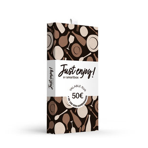 SMARTBOX - Coffret Cadeau Carte cadeau Just enjoy ! Délices - 50 € -  Multi-thèmes