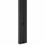vidaXL Tête de lit 160 cm bois massif d'acacia et fer