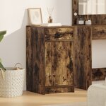 Buffet vidaXL Chêne Fumé 40x41x75 cm Bois Ingénierie