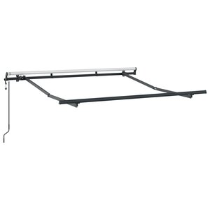 vidaXL Cadre de Store Électrique Rétractable 2.5x2 m Métal